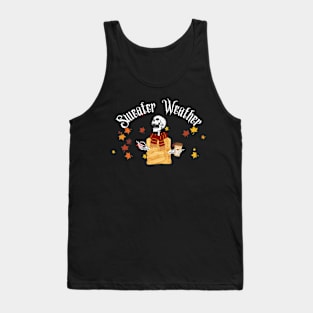 Even Skeletons Love Sweater Weather Tank Top